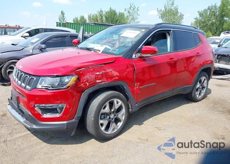 2019 Jeep Compass Limited 4X4 z USA, uszkodzony, nr VIN 3C4NJDCB4KT675346